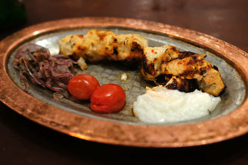 Zaytinya signature dishes Shish Taouk
Garides me Anitho
Hommus